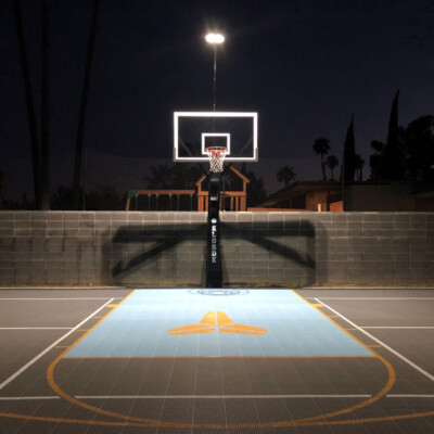 30′ x 30′
$7,000–10,000
Half-court basketball and full tennis court with 1 basketball hoop and lighting